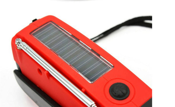 New Solar Dynamo Powered Radio Hand Crank AM/FM 3 LED Flashlight Phone Charger - FREE SHIPPING - Parenting Survival Gear