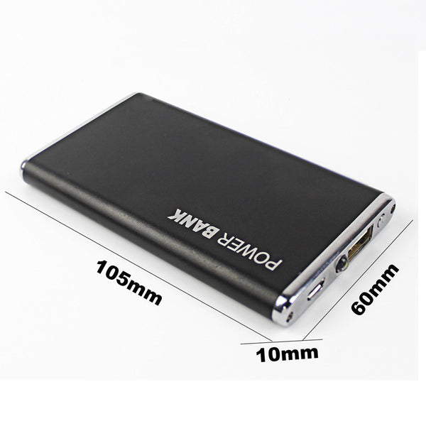 Power Bank 5600mAh Portable Metal Case Li-Polymer External Battery Charger Powerbank For All Phones - FREE SHIPPING - Parenting Survival Gear