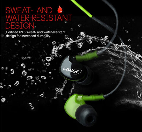 Certified Sport Headphones Waterproof Earphones Running Sweatproof With Mic Stereo Bass Music Headset For All Mobile Phone 4 Colors - Parenting Survival Gear